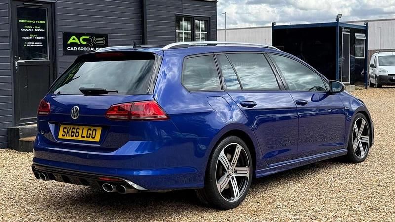 Used VW Golf VII R 2016 Blue Estate