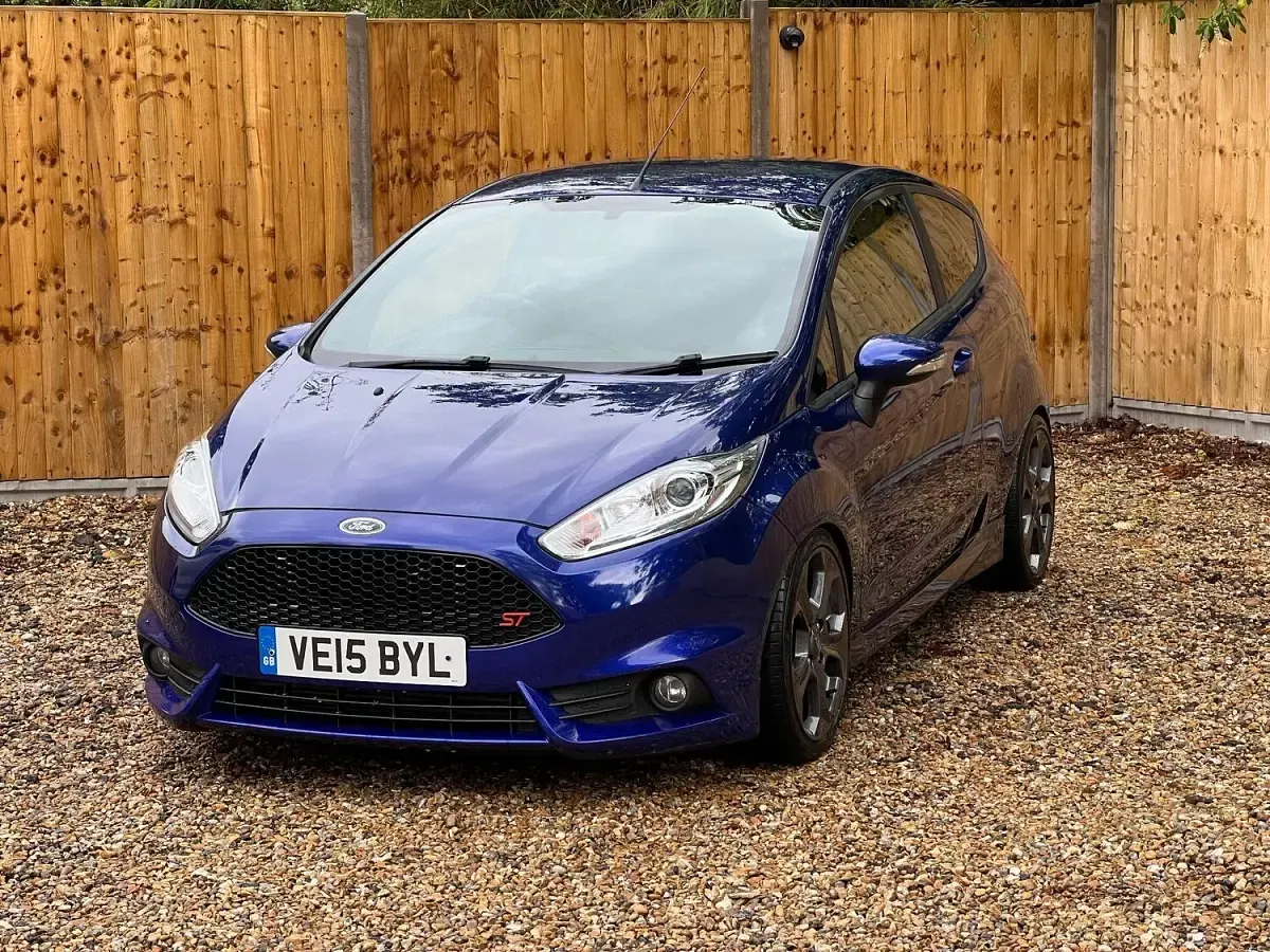 Used Ford Fiesta ST 2015 Blue Hatchback