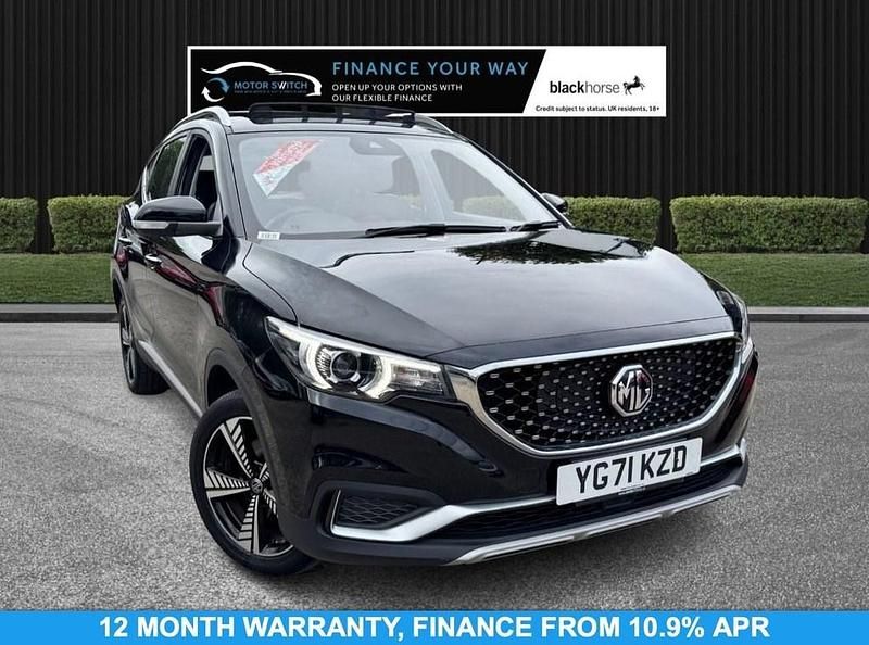 Black Used 2021 MG ZS Exclusive Sedan | £11,195 (Fair price) - Image 1/4