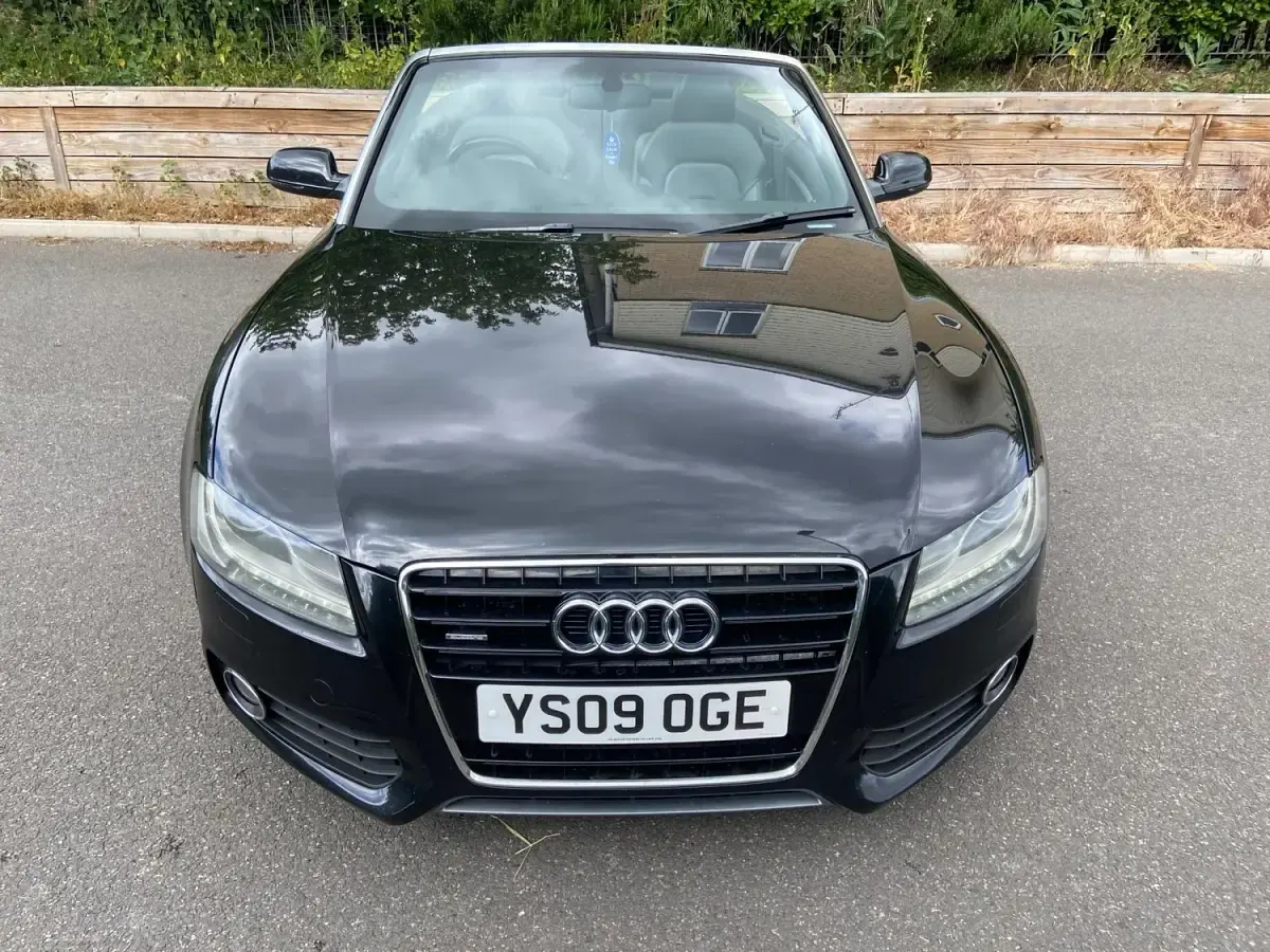 Usado Audi A5 Cabriolet S-Line 240 HP (176 kW) 2009 Preto Cabrios