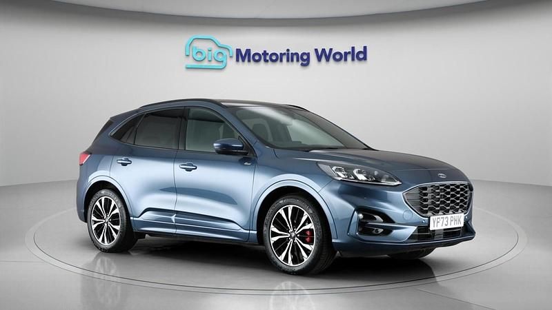 Blue Used 2023 Ford Kuga ST-Line X SUV | £24,365 (Fair price) - Image 1/4