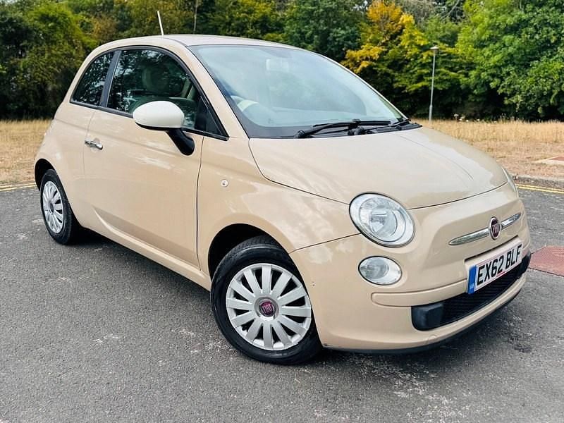 Beige Used 2012 Fiat 500 Hatchback | £3,000 (Fair price) - Image 1/4