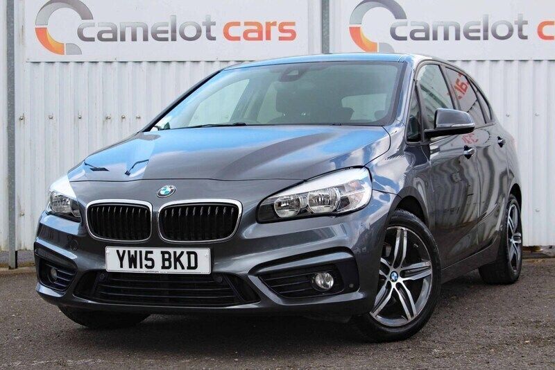 Grey Used 2015 BMW 218 Active Tourer Sport Line MPV | £7,490 - Image 1/3