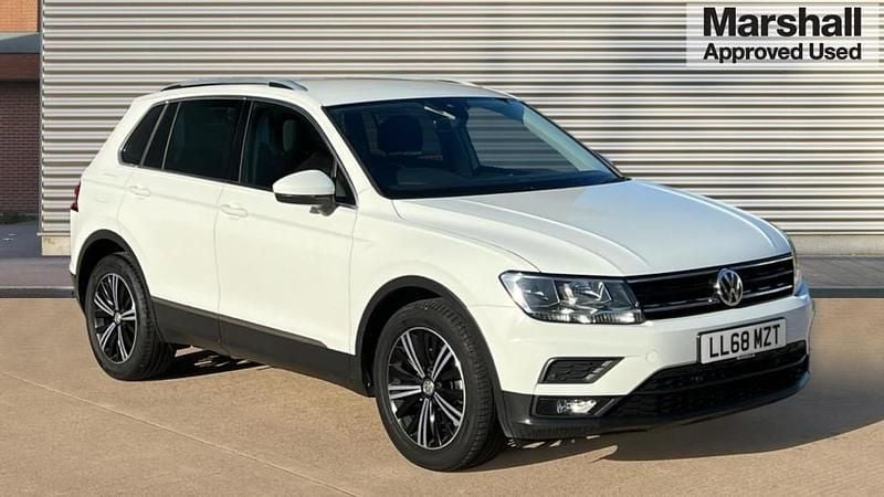 White Used 2018 VW Tiguan SE SUV | £13,277 (Fair price) - Image 1/4