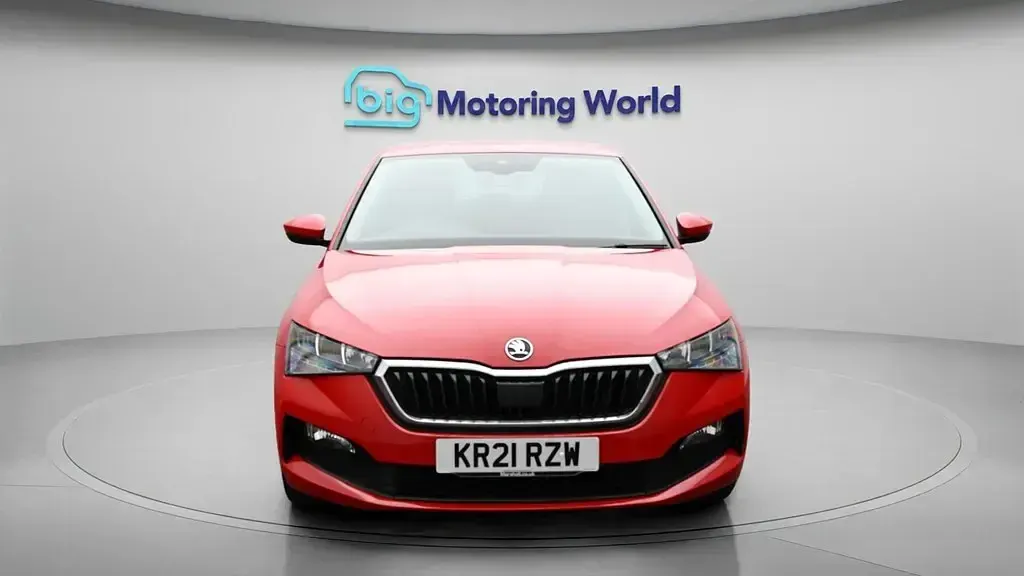 Gebraucht Skoda Scala SE L 110 PS (80 kW) 2021 Rot Kleinwagen