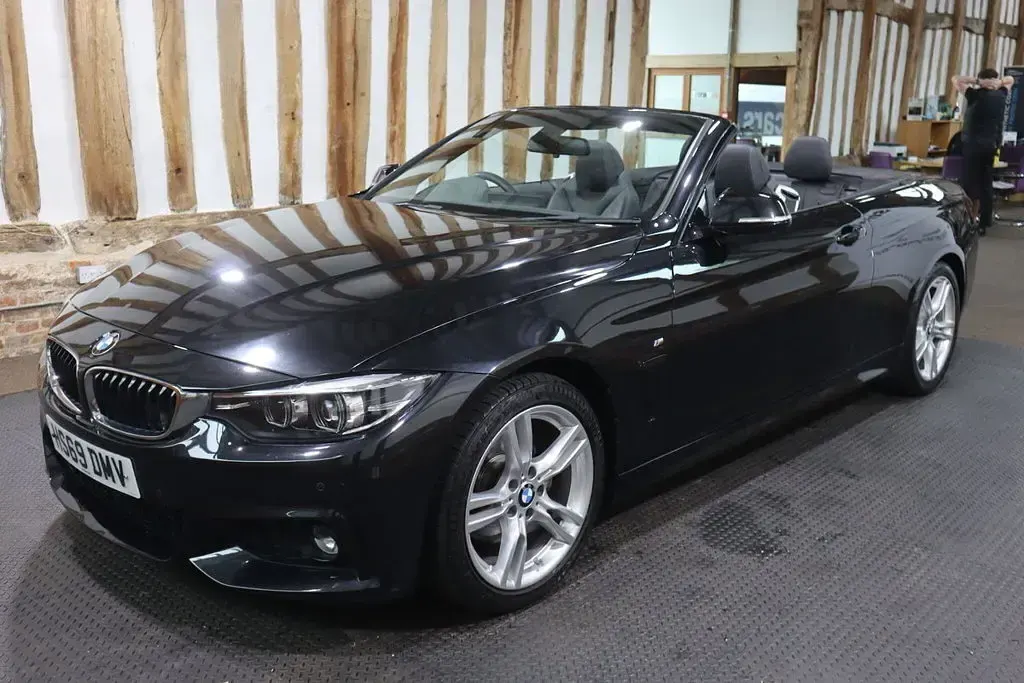 Used BMW 420 Cabriolet M Sport 2020 Black Cabriolet
