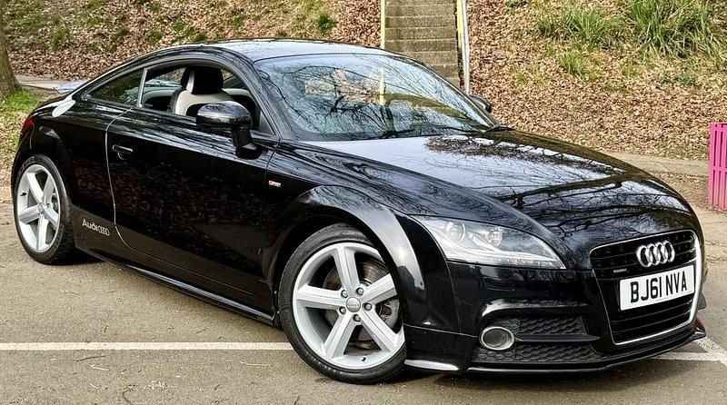 Used Audi TT S-Line 170 HP (125 kW) 2011 Black Coupe
