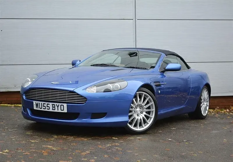Used Aston Martin DB9 450 HP (330 kW) 2005 Blue