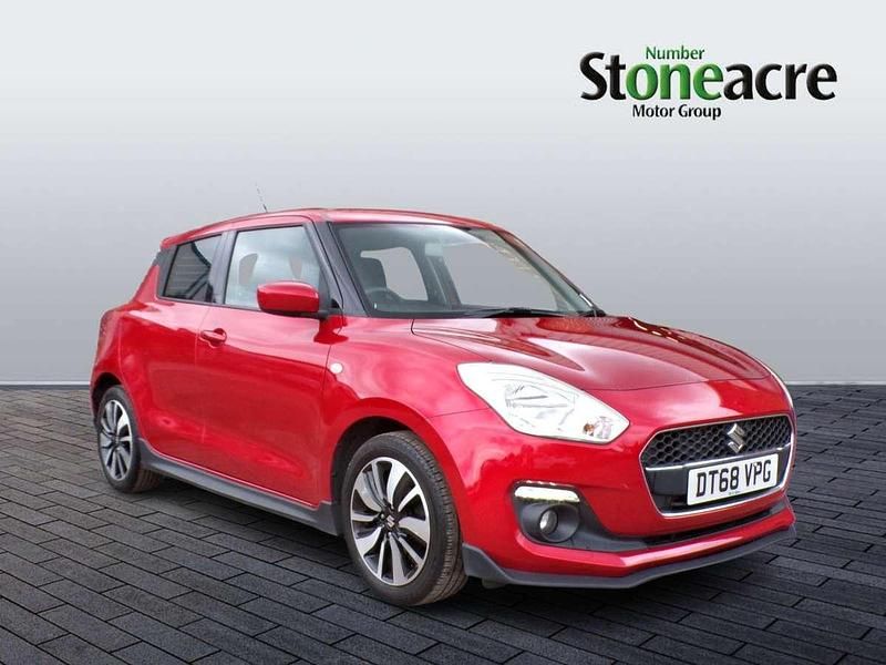 Red Used 2019 Suzuki Swift Hatchback | £6,995 (Fair price) - Image 1/4