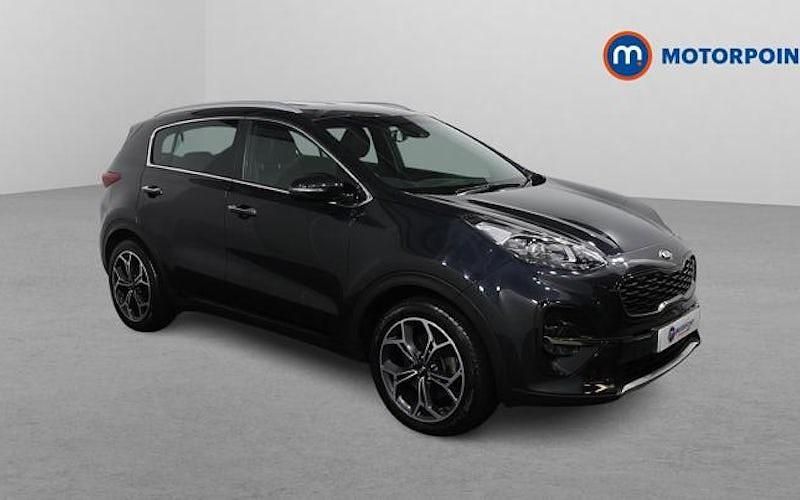 Used Kia Sportage GT-Line 177 HP (130 kW) 2021 Black SUV