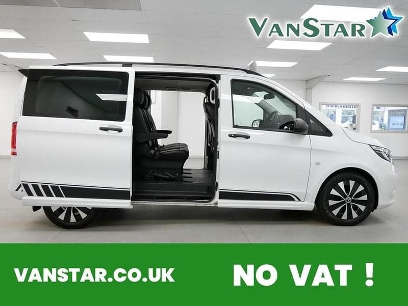 White Used 2021 Mercedes Vito MPV | £35,589 - Image 1/4