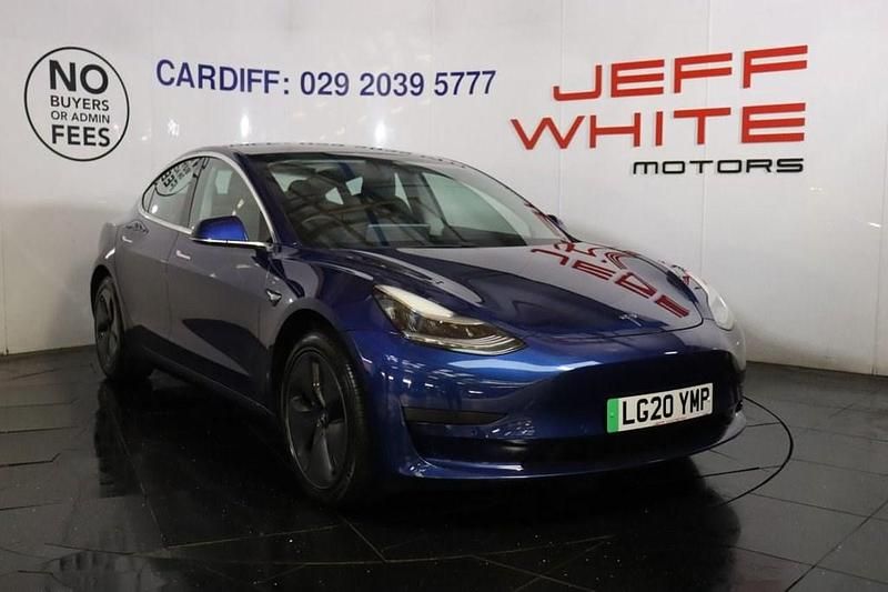 Blue Used 2020 Tesla Model 3 Standard Range Plus Sedan | £14,988 (Fair price) - Image 1/4