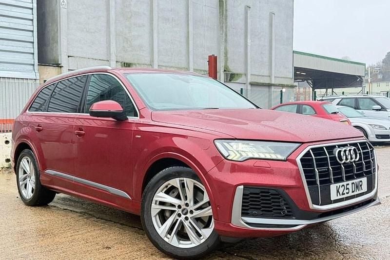 Used Audi Q7 S-Line 286 HP (210 kW) 2020 Red SUV