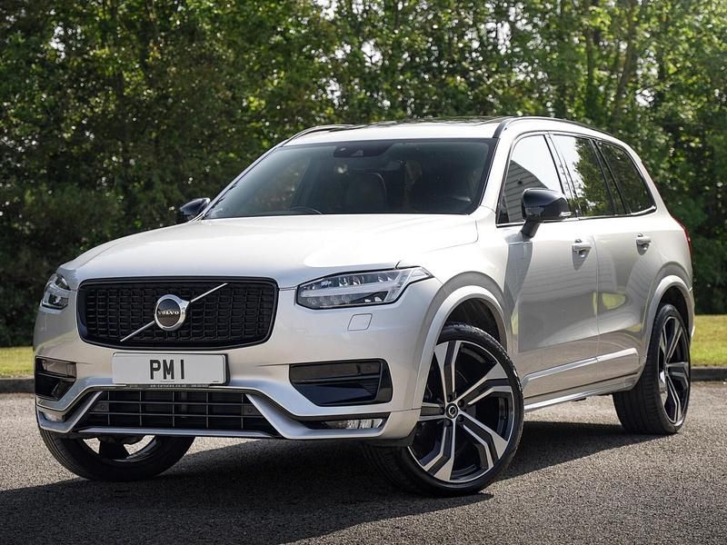 Silver Used 2022 Volvo XC90 R-Design SUV | £40,490 (Fair price) - Image 1/4