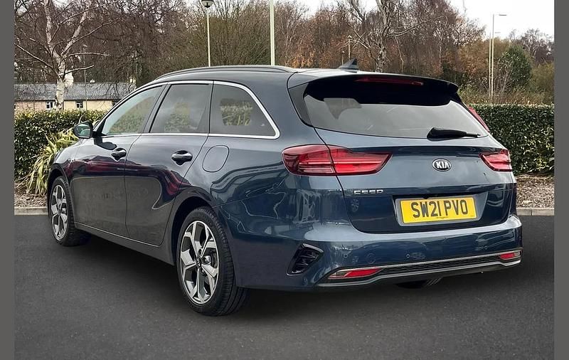 Used Kia Ceed Sportswagon 158 HP (116 kW) 2021 Blue Estate