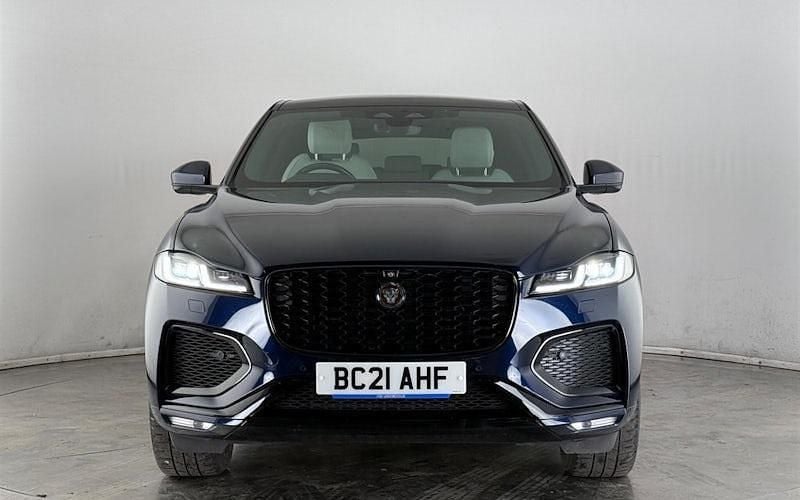 Used Jaguar F-Pace R-Dynamic 404 HP (297 kW) 2021 Blue SUV
