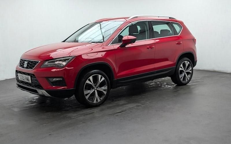 Used Seat Ateca SE Technology 116 HP (85 kW) 2019 Red SUV