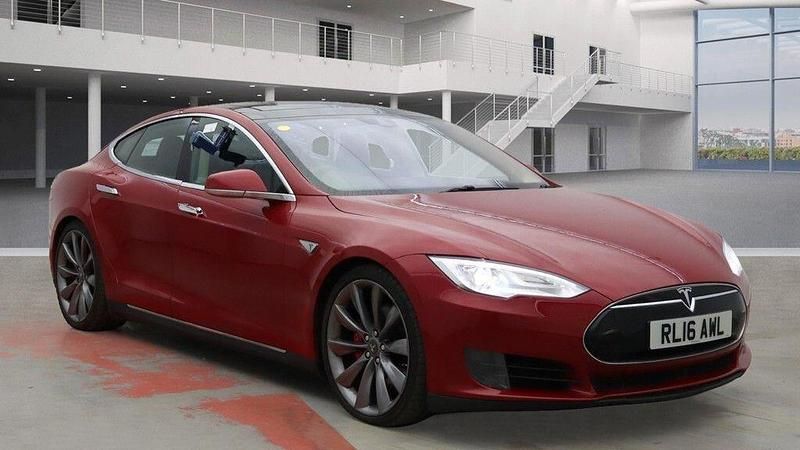 Red Used 2016 Tesla Model S Performance Sedan | £14,990 (Fair price) - Image 1/4
