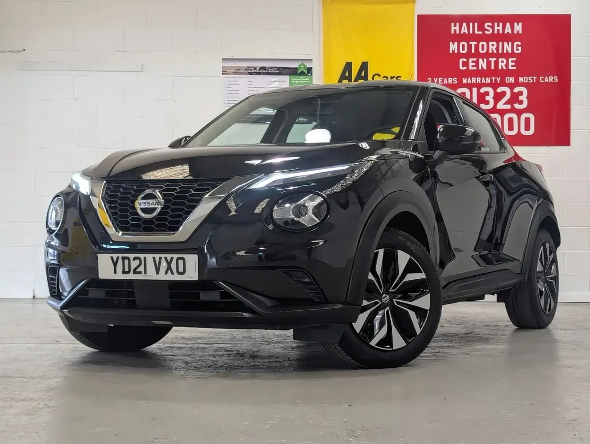 Used Nissan Juke Acenta 114 HP (83 kW) 2021 Black SUV