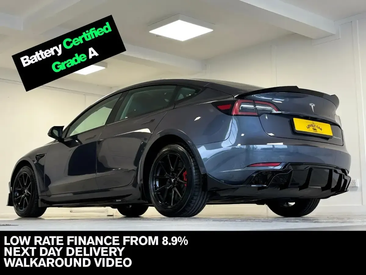 Used Tesla Model 3 Long Range RWD 366 kW (498 HP) 2020 Grey Sedan