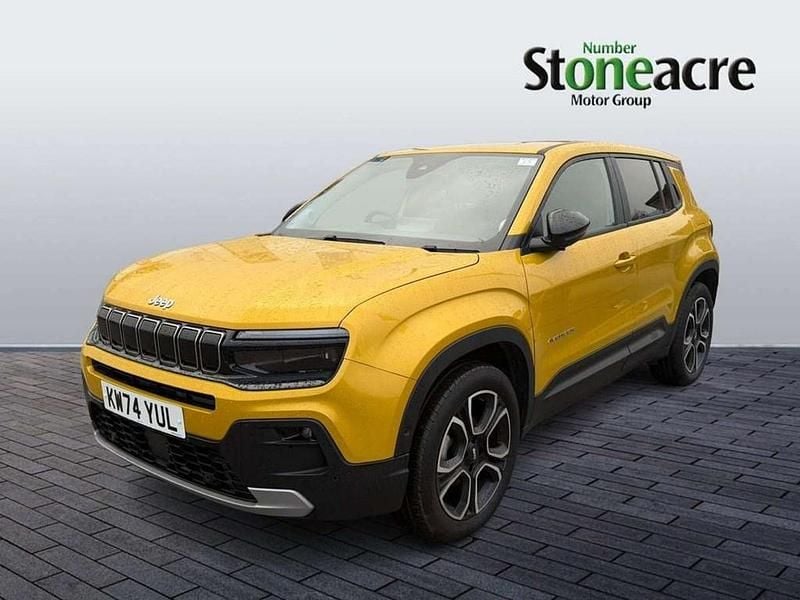Used Jeep Avenger Summit 100 HP (73 kW) 2024 Yellow SUV