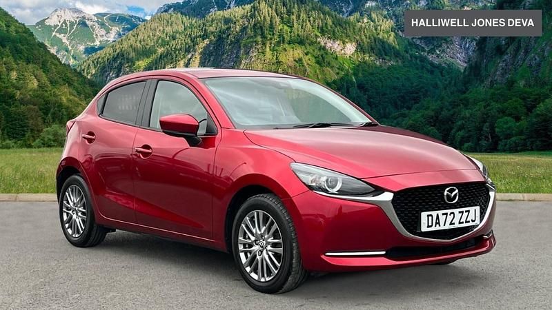 Red Used 2022 Mazda 2 Inclusive Hatchback | £12,245 (Good price) - Image 1/4