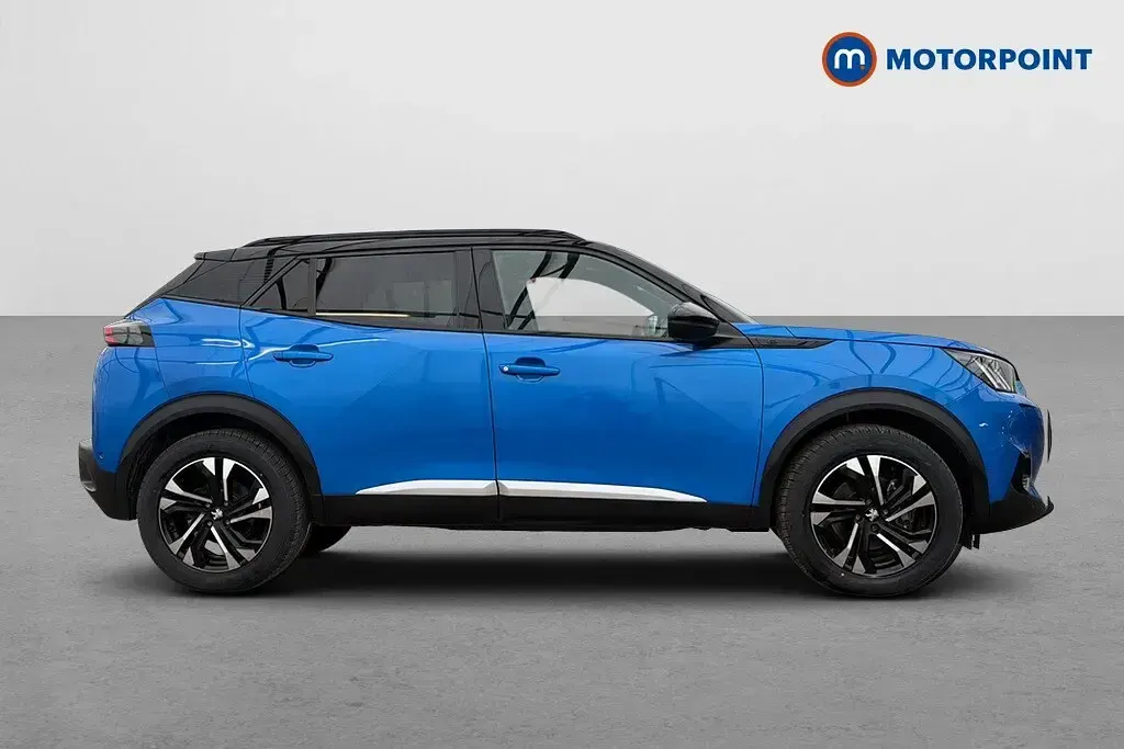 Used Peugeot e-2008 GTi 100 kW (136 HP) 2021 Blue SUV