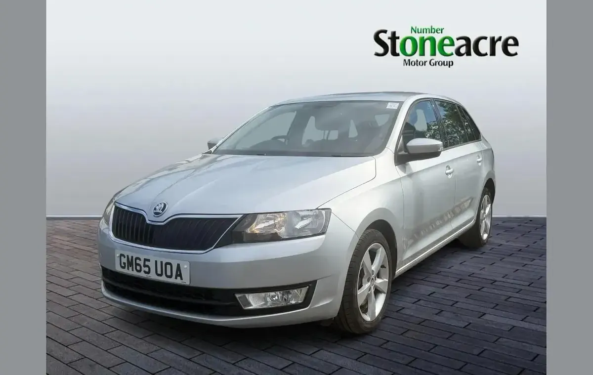 Used Skoda Rapid SE 110 HP (80 kW) 2016 Silver Hatchback