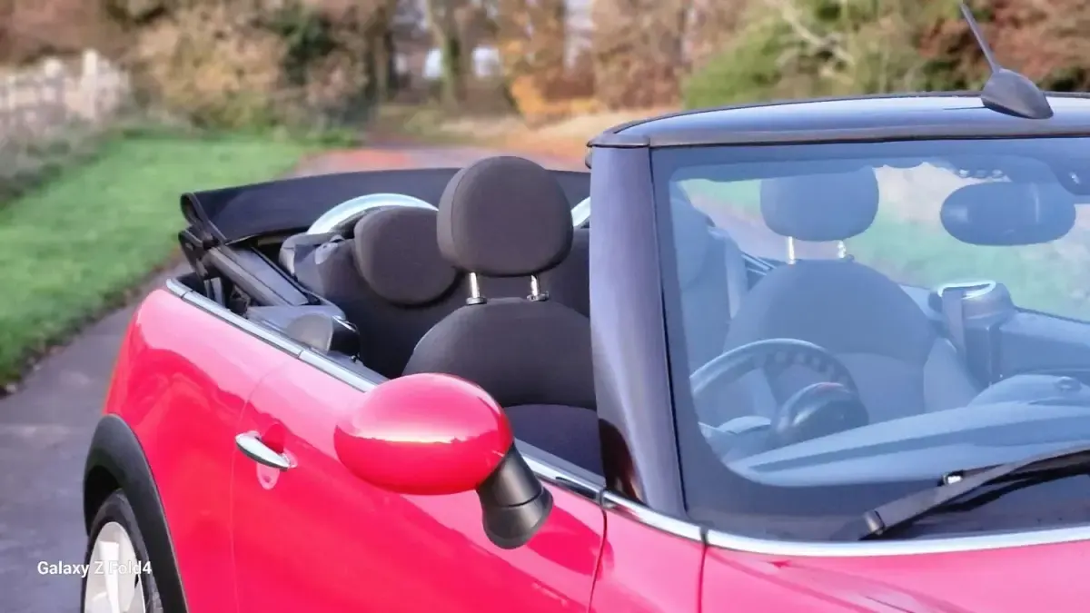 Używany Mini Cooper D Cabriolet 112 KM (82 kW) 2013 Czerwony Kabriolet