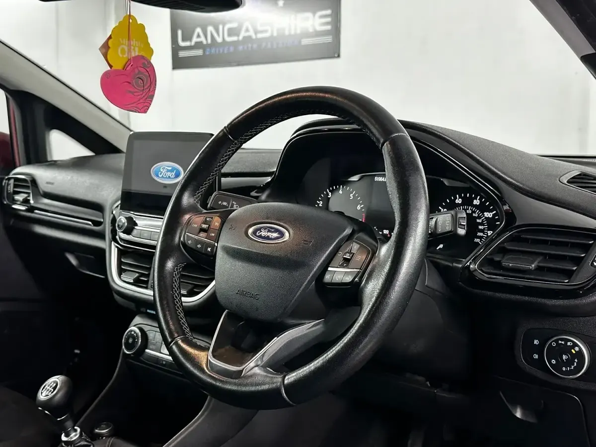 Used Ford Fiesta Titanium 2018 Red Hatchback