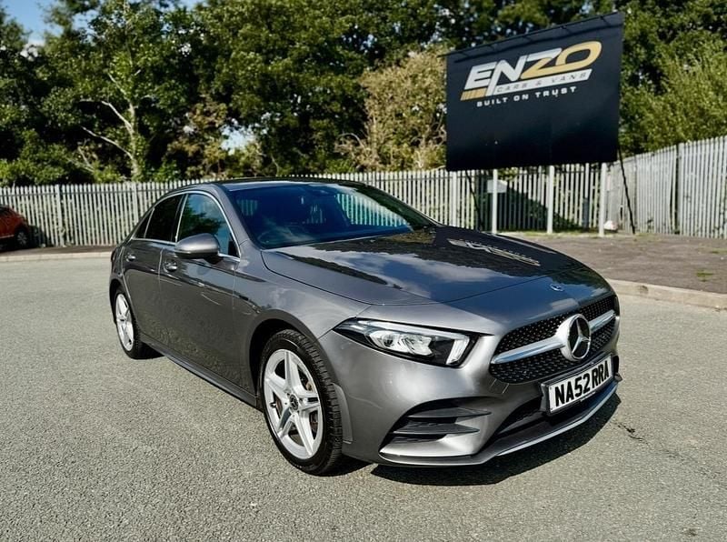Used Mercedes A250 AMG line 218 HP (160 kW) 2020 Grey Sedan