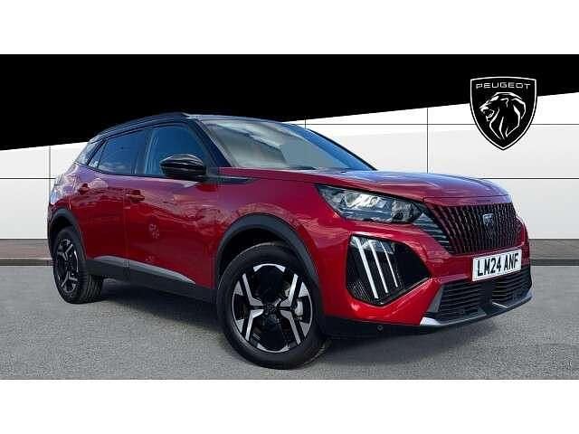 Red Used 2024 Peugeot 2008 GTi SUV | £20,370 (Fair price) - Image 1/4