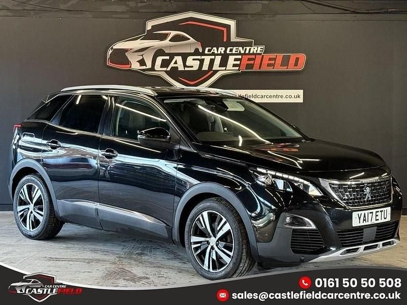 Black Used 2017 Peugeot 3008 Allure Hatchback | £10,495 (A bit pricey) - Image 1/4