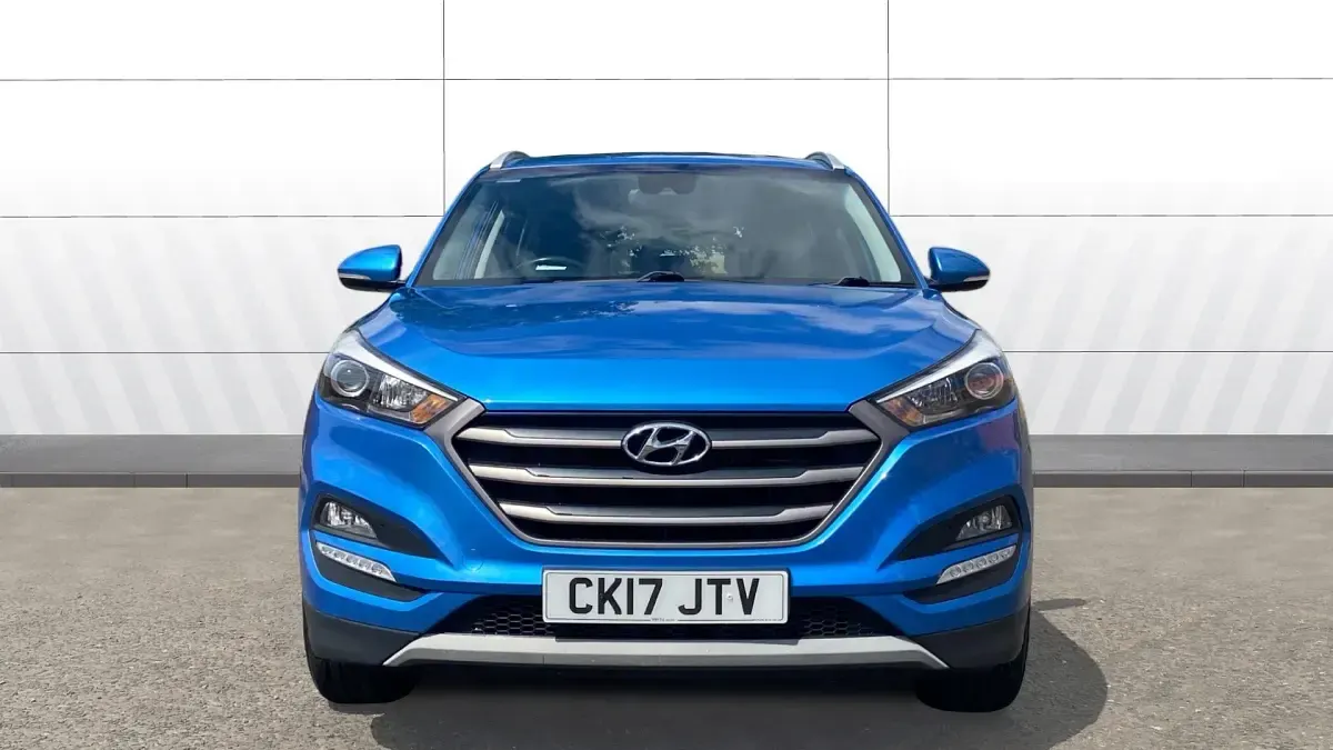 Used Hyundai Tucson SE 116 HP (85 kW) 2017 Blue SUV