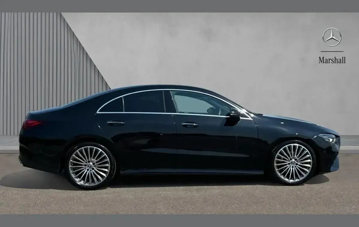 Used Mercedes CLA180 AMG Line Premium 134 HP (98 kW) 2025 Black Coupe