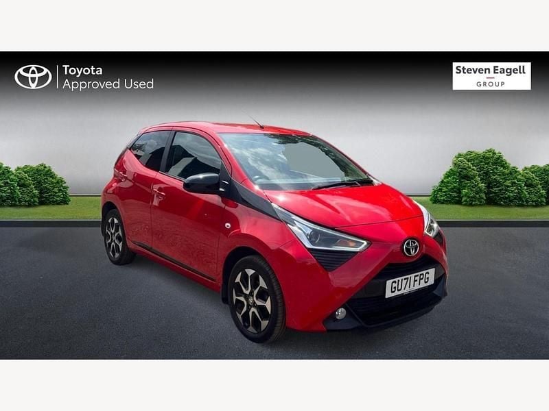 Red Used 2021 Toyota Aygo Trend Hatchback | £10,014 (Fair price) - Image 1/3