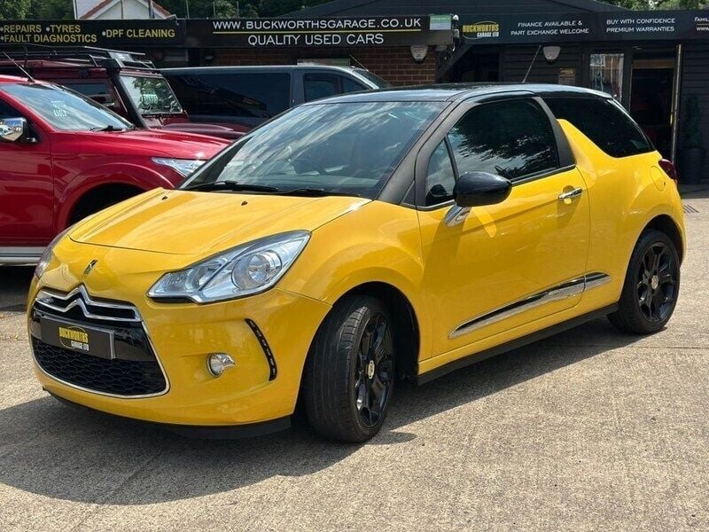Yellow Used 2014 Citroën DS3 Hatchback | £4,695 (Fair price) - Image 1/4
