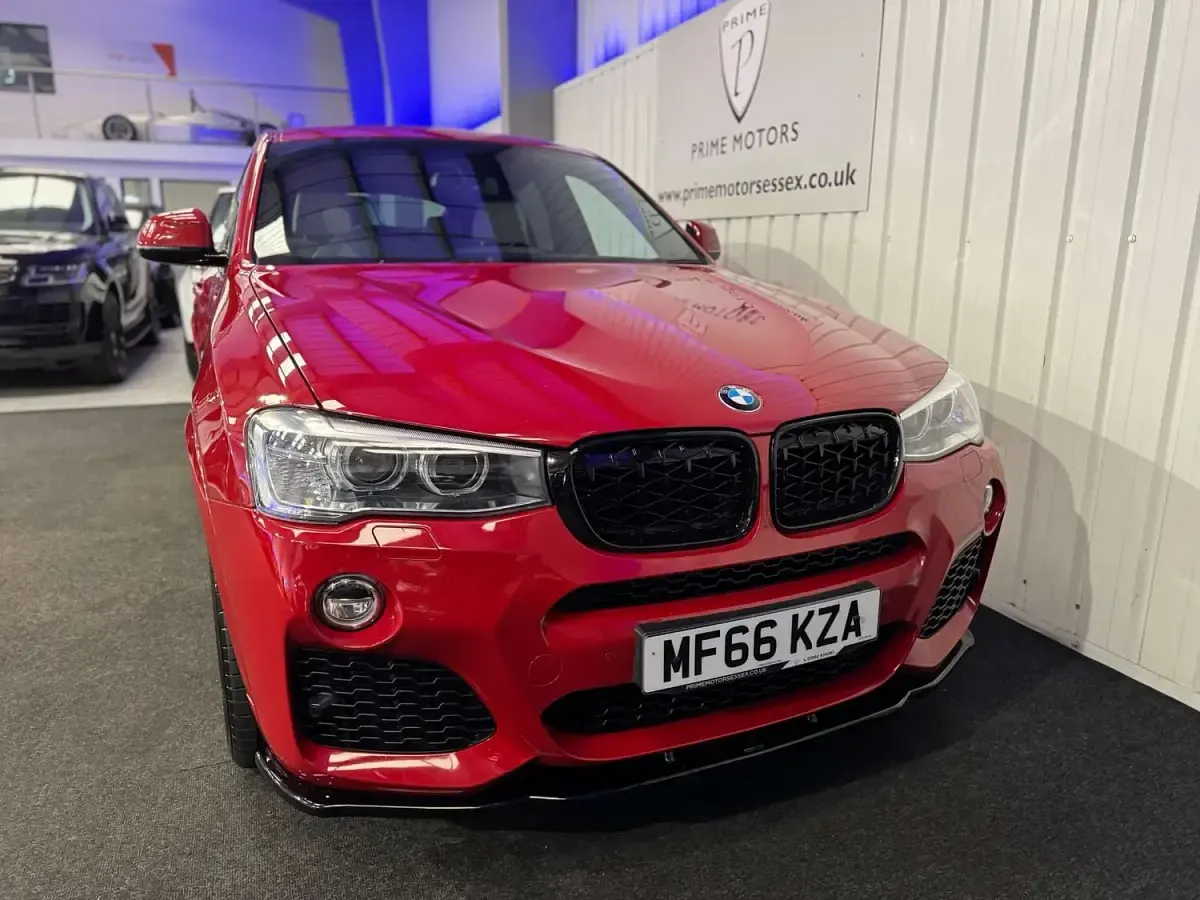 Used BMW X4 M Sport 2016 Red SUV