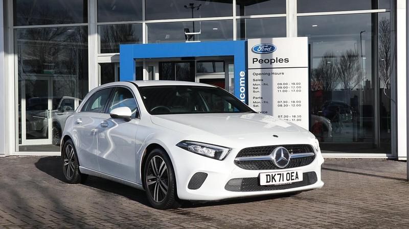White Used 2021 Mercedes A200 Hatchback | £16,796 (Good price) - Image 1/3
