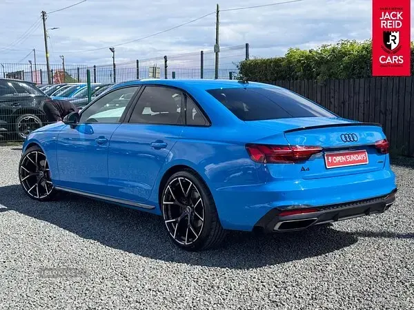 Used Audi A4 Black Edition 2022 Blue Sedan