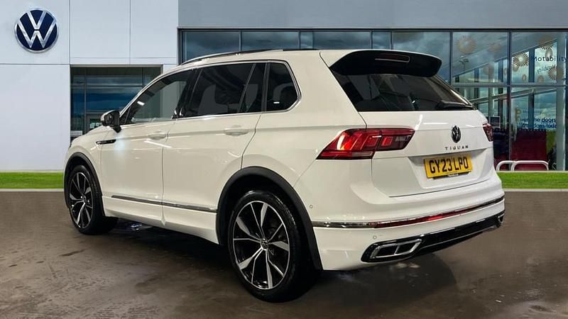 Used VW Tiguan R-line 150 HP (110 kW) 2023 Pure white SUV