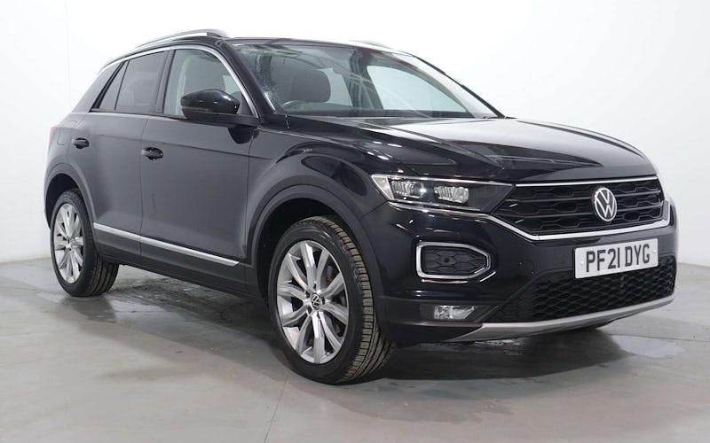 Used VW T-Roc SEL 150 HP (110 kW) 2021 Black SUV