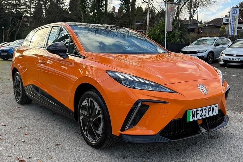 Orange Used 2023 MG MG4 EV Trophy Hatchback | £13,995 - Image 1/1