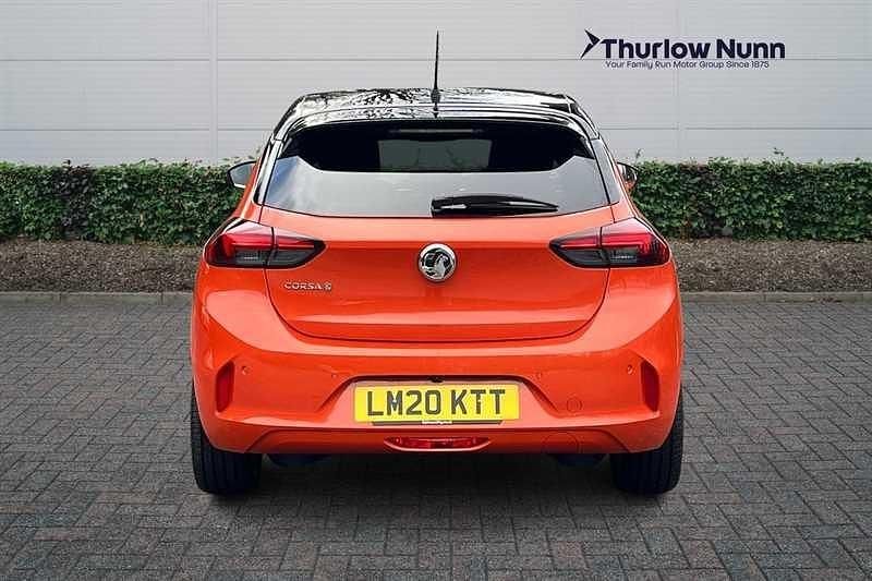 Used Vauxhall Corsa-e Elite 100 kW (136 HP) 2020 Orange Hatchback