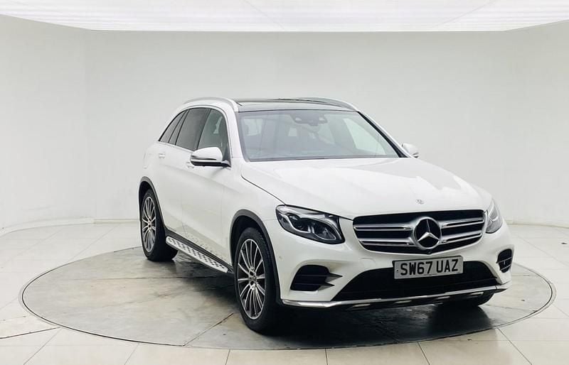 Used Mercedes GLC220 AMG line 2017 White SUV