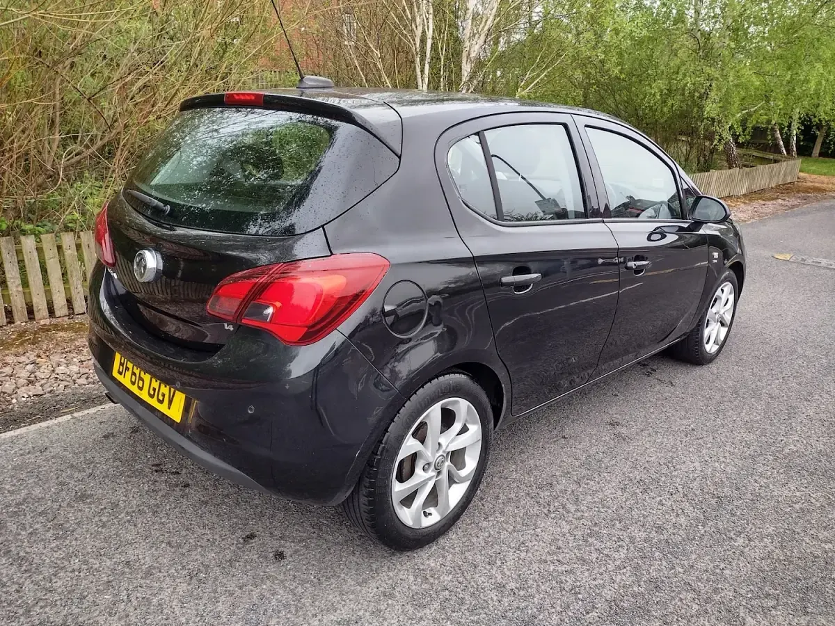 Used Vauxhall Corsa SRi 2016 Black Hatchback