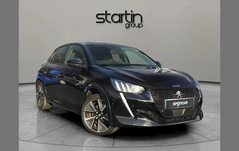 Used Peugeot e-208 GTi 100 kW (136 HP) 2022 Black Hatchback