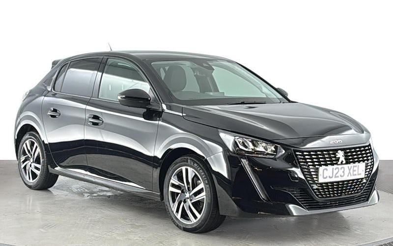 Used Peugeot 208 Allure+ 102 HP (75 kW) 2023 Black Hatchback
