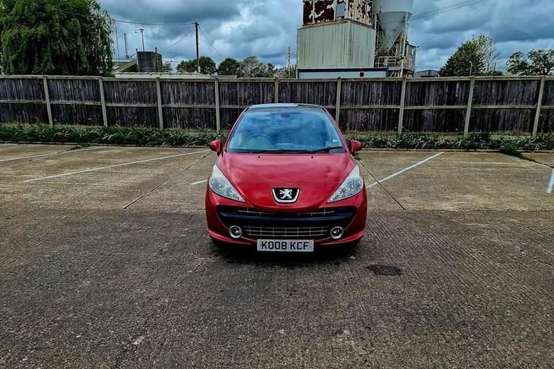 Red Used 2008 Peugeot 207 Hatchback | £1,395 (Good price) - Image 1/1