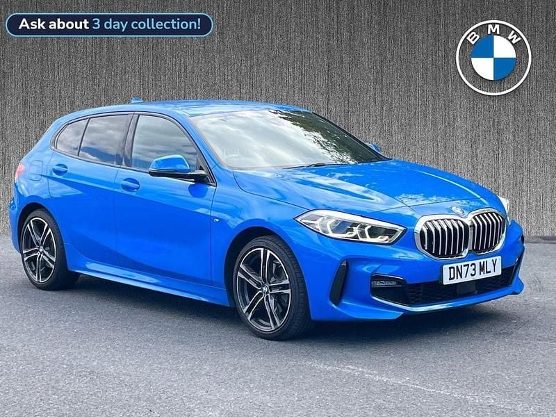 Blue Used 2023 BMW 118 M Sport Hatchback | £22,699 (Fair price) - Image 1/3